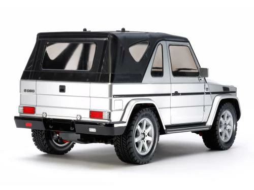 Tamiya Mercedes-Benz G 320 Cabrio (Silver Painted Body) (MF-01X) ** CLEARANCE ** 2 Tamiya Mercedes-Benz G 320 Cabrio (Silver Painted Body) (MF-01X) ** CLEARANCE ** - Image 2