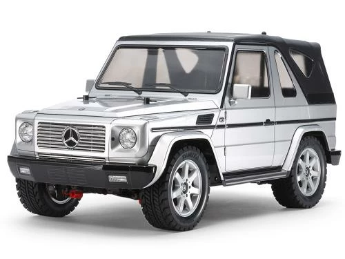 Tamiya Mercedes-Benz G 320 Cabrio (Silver Painted Body) (MF-01X) ** CLEARANCE ** 1 Tamiya Mercedes-Benz G 320 Cabrio (Silver Painted Body) (MF-01X) ** CLEARANCE **