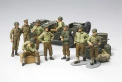 Tamiya Wwii Us Army Infantry + Jeep