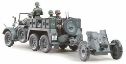Tamiya Krupp Towing Truck With 37mm Pak -Tamiya Online Store HC 35259 cafe