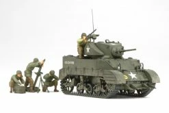 Tamiya 1/35 M5A1 W/4 Figures
