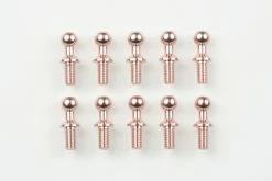 Tamiya Alu. 4mm Ball Connect Pink X10