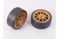 Tamiya Drift Tyres Type-A + Wheels