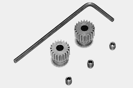 Tamiya 0.4 Pinion Gear (20/21T) 1 Tamiya 0.4 Pinion Gear (20/21T)