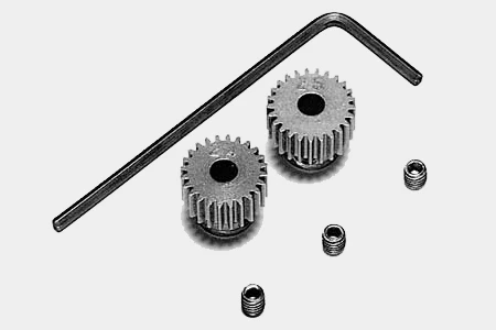 Tamiya 0.4 Pinion Gear (24/25T) 1 Tamiya 0.4 Pinion Gear (24/25T)