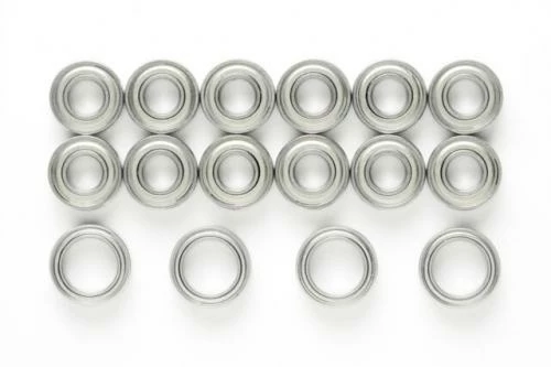 Tamiya TT-01 Ball Bearing Set - Includes 5x11mm (12) + 12x8 (4) 1 Tamiya TT-01 Ball Bearing Set - Includes 5x11mm (12) + 12x8 (4)