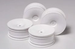 Tamiya White Dish Wheel (26mm/Offo) X 2