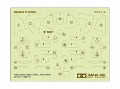 Tamiya 1/48 P-38 J Lightning -Tamiya Online Store HC 61123 6