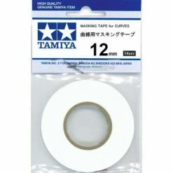 Tamiya Masking Tape For Curves - 12mm X 20m