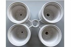 Tamiya Wheel Front X 2 Rear X 2 For 58499