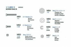 Tamiya Screw Bag B For 56009