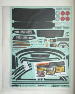 Tamiya Sticker Set For 1825588 GTR R33 Bodyshell