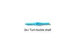 Tamiya 3X35mm Alum Turnbuckle Shaft 58431